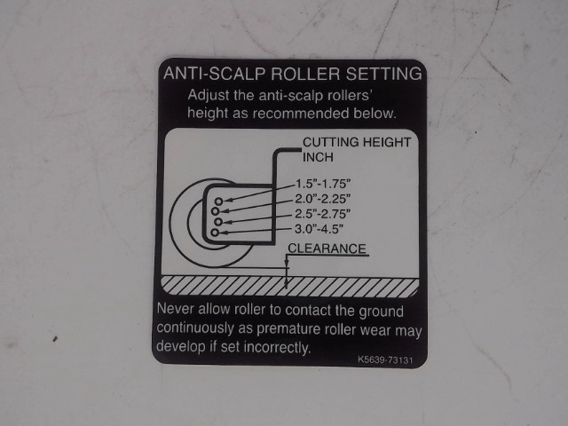 K5639-73130 Label for KUBOTA