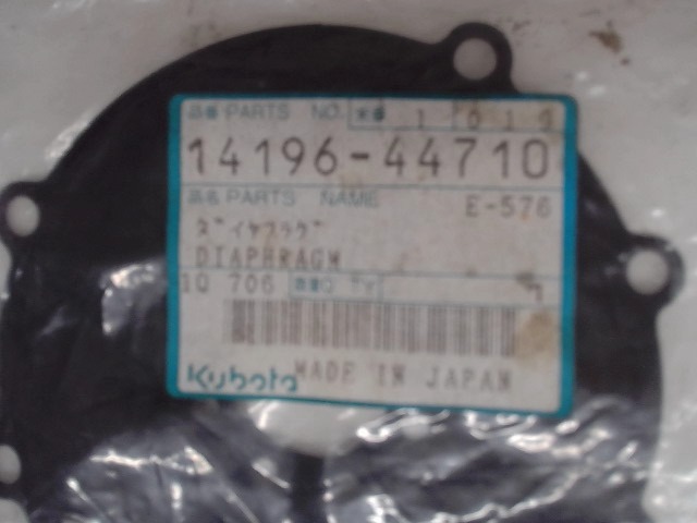 14196-44710 Diaphragm for KUBOTA