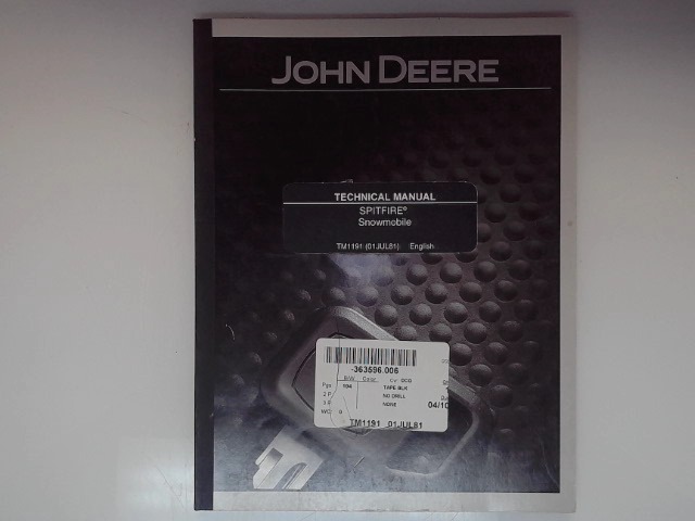 TM1191 Tech Manual