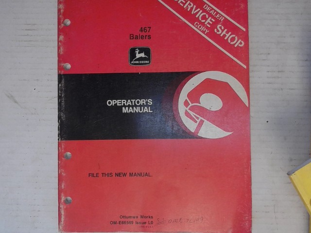 OME66569 Manual for JOHN DEERE