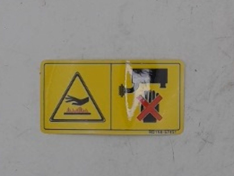 RD158-57450 Label for KUBOTA