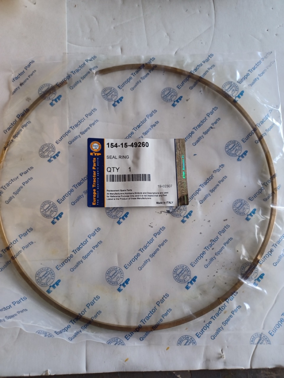 154-15-49260 Seal Ring for KOMATSU