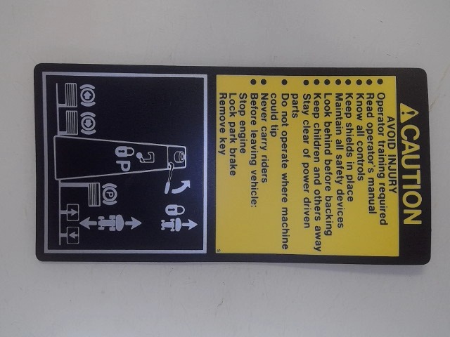 M91495 Label for JOHN DEERE