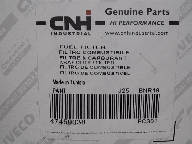 47450038 Fuel Filter
