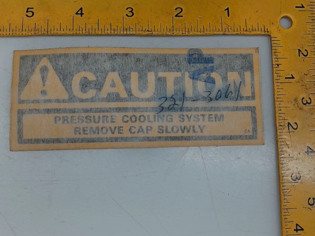 321-3061 Decal for CUB CADET