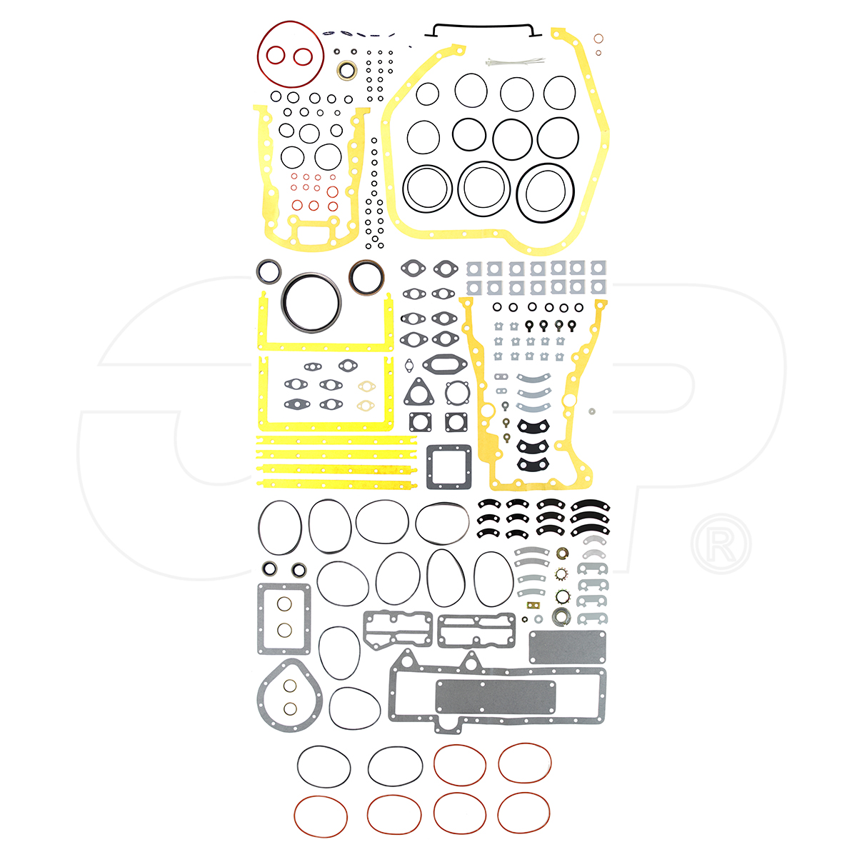 6128-K2-9901 Gasket Kit Cylinder Block for KOMATSU