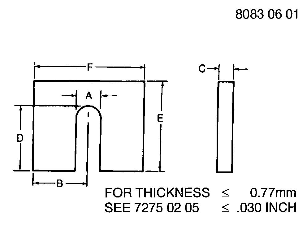 E77772 Plate for JOHN DEERE