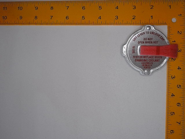 512-8342 Cap-radiator