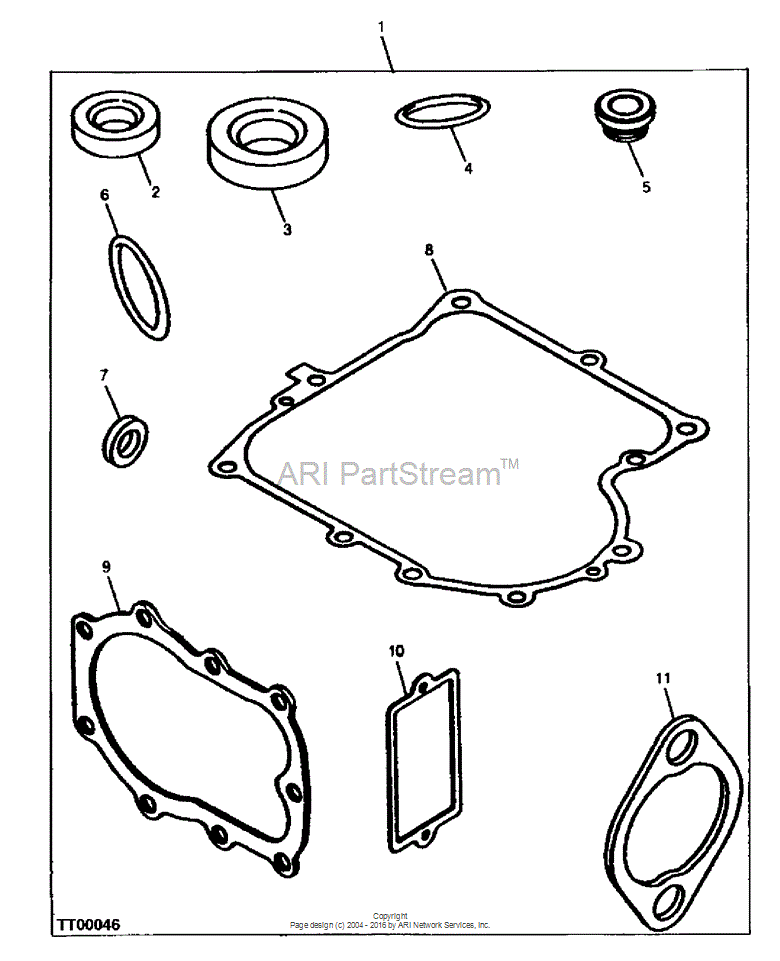 LG281370S Seal for JOHN DEERE