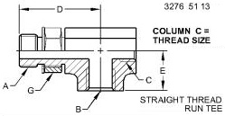 X4AOG5JG5-S Fitting for JOHN DEERE