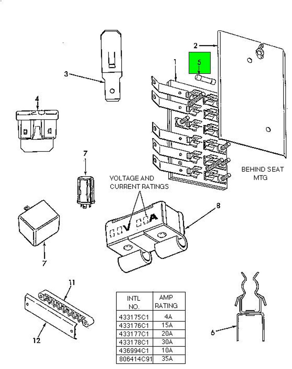 147686 Fuse for NAVISTAR
