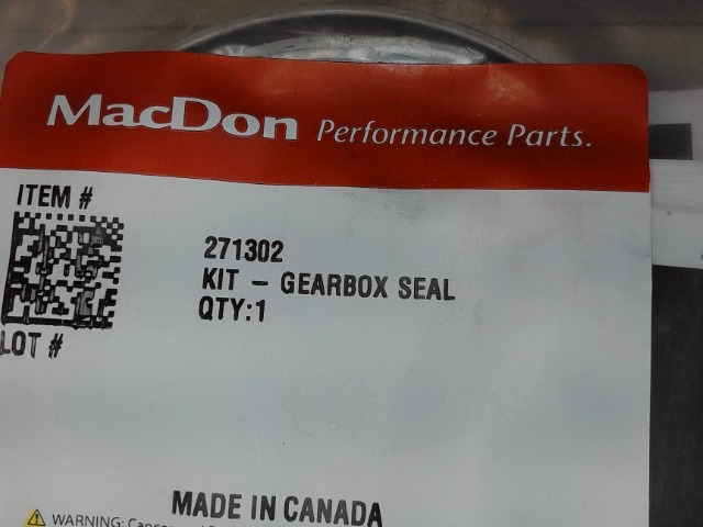 271302 MACDON Gearbox Seal Kt