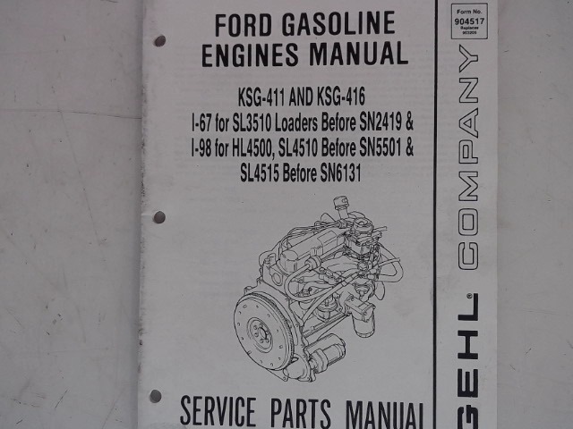 904517 Manual for GEHL MANITOU