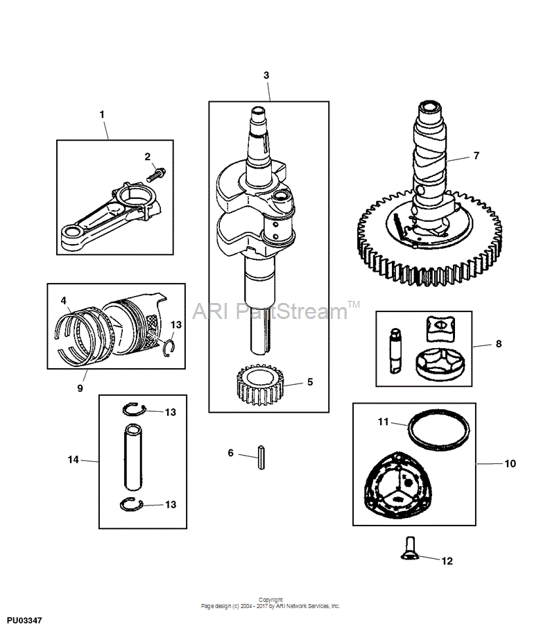 MIA11464 Cover for JOHN DEERE