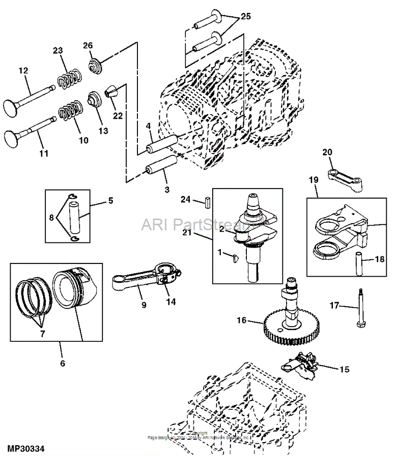 LG499996 Bs499996 for JOHN DEERE