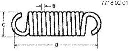 E81659 Spring for JOHN DEERE