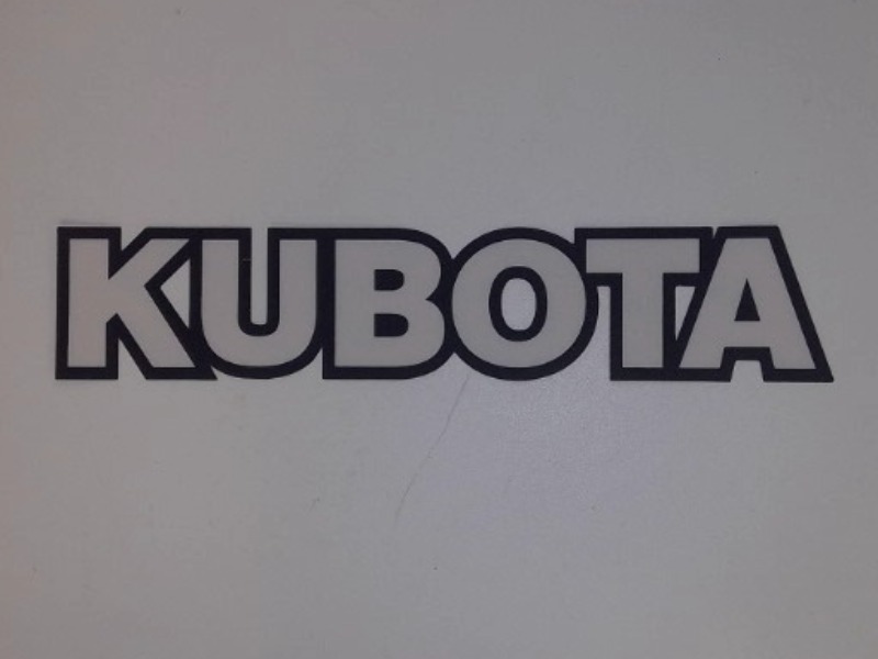 K1122-65250 Label for KUBOTA