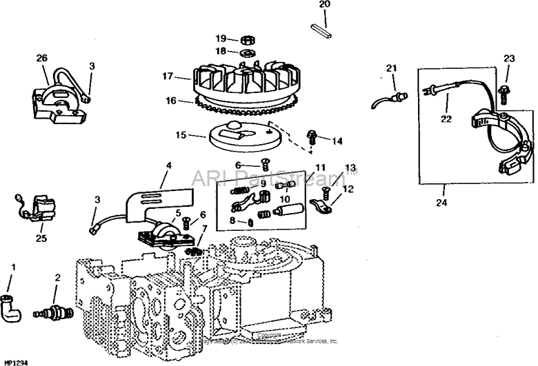 AM36460 Fan Hub for JOHN DEERE