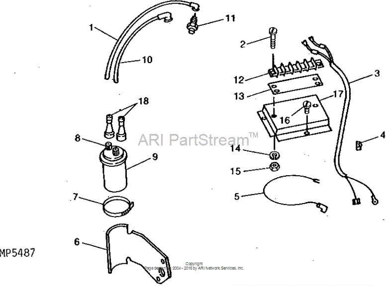 HE821-0004 Screw for JOHN DEERE