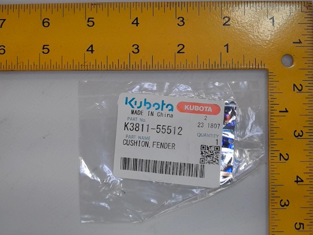 K3811-55512 Cushion for KUBOTA