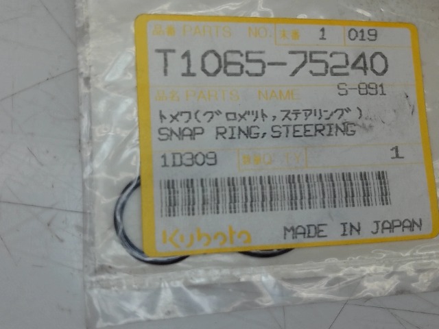 T1065-75240 Ring for KUBOTA