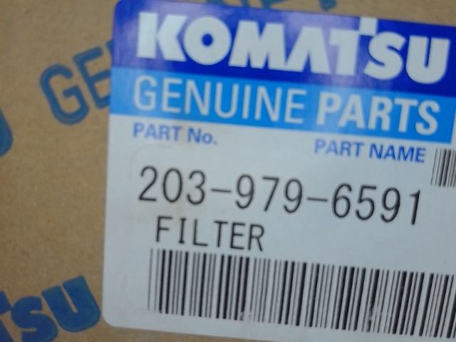 203-979-6591 Filter for KOMATSU