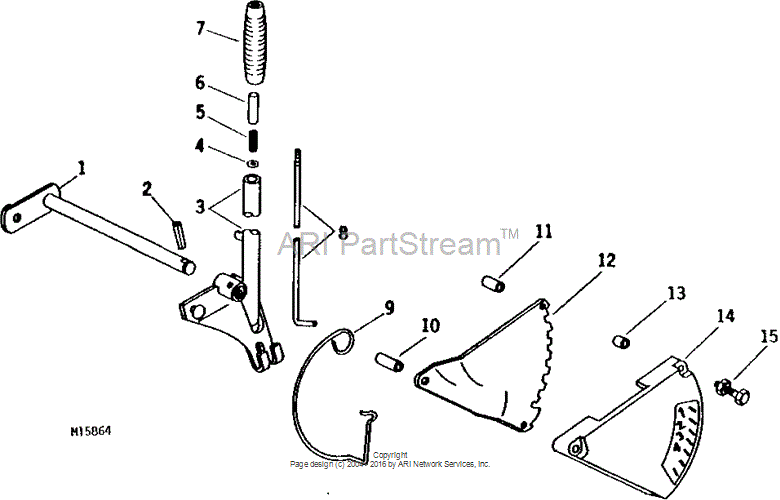 T449T Hollow Dowel for JOHN DEERE