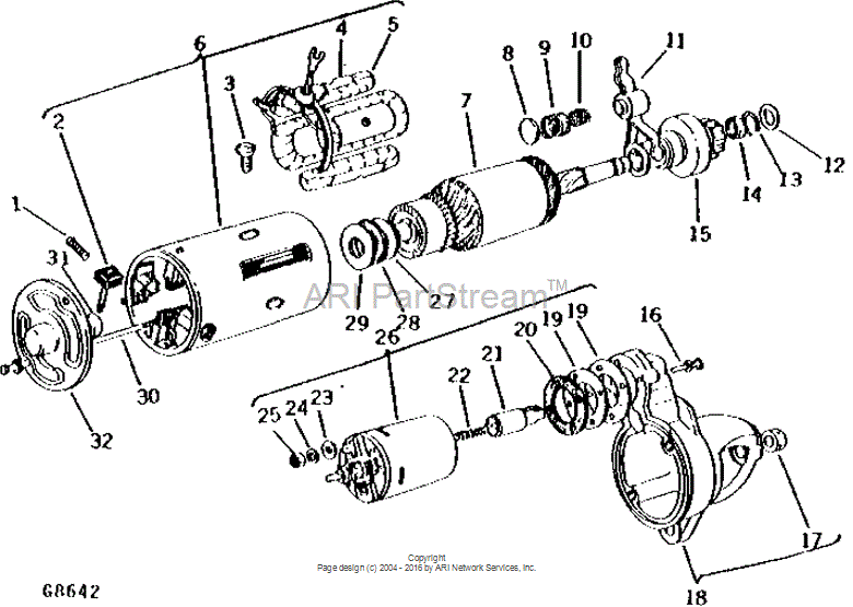 HE191-0744 Clutch for JOHN DEERE