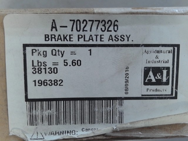 A-70277326 Brake Plate Asy for JOHN DEERE