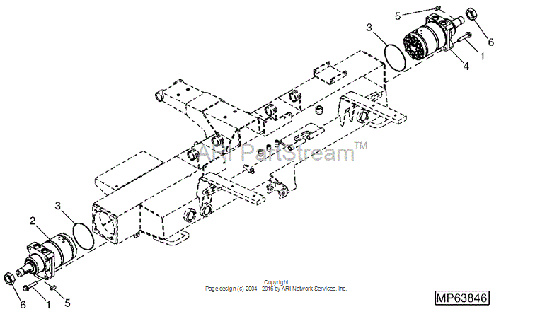 E77371 Key for JOHN DEERE