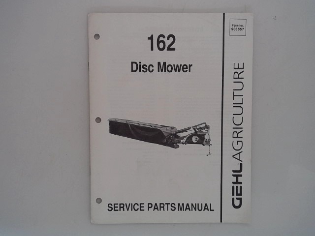 906557 Manual 162 for GEHL MANITOU