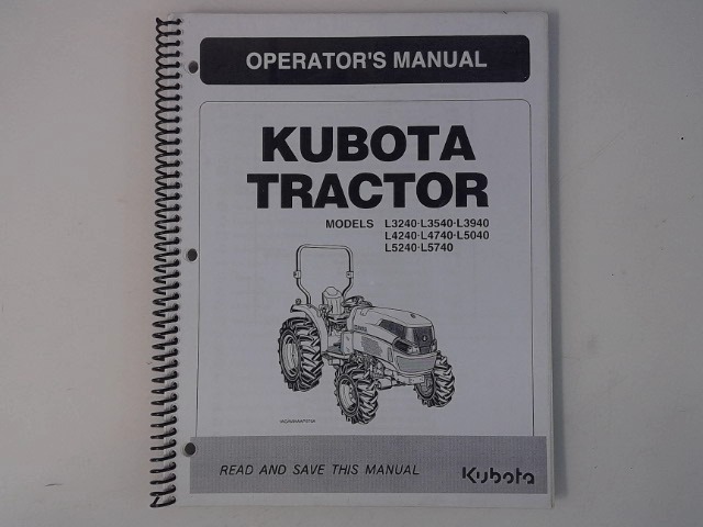 TD170-19713 Manual for KUBOTA