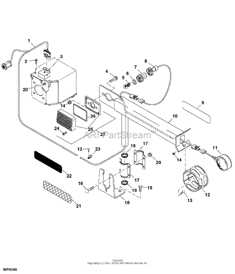 H133384 Bulb for JOHN DEERE