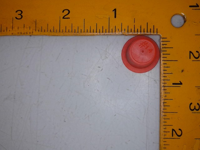 726-0277 Cap-red for CUB CADET