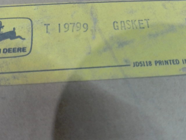 T19799 Gasket for JOHN DEERE