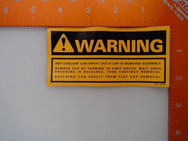 321-5734 Decal for CUB CADET