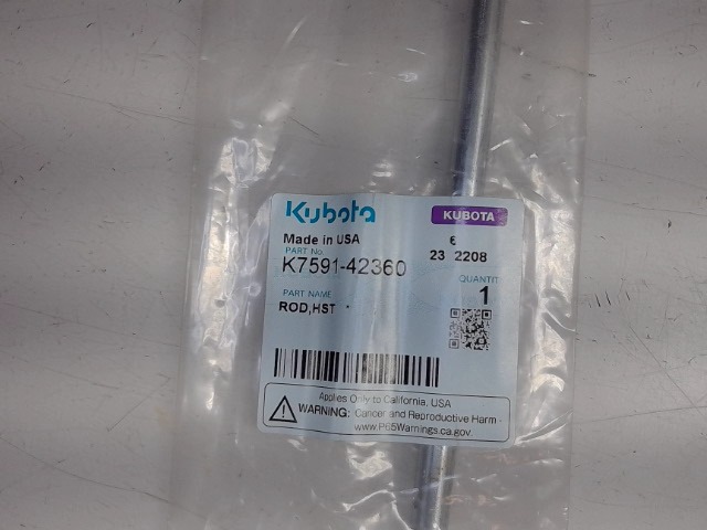 K7591-42360 Rod for KUBOTA
