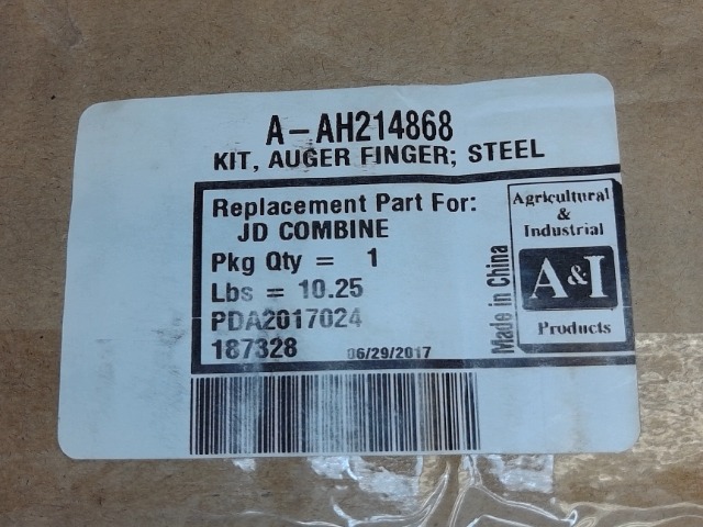 A-AH214868 Finger Kit for JOHN DEERE