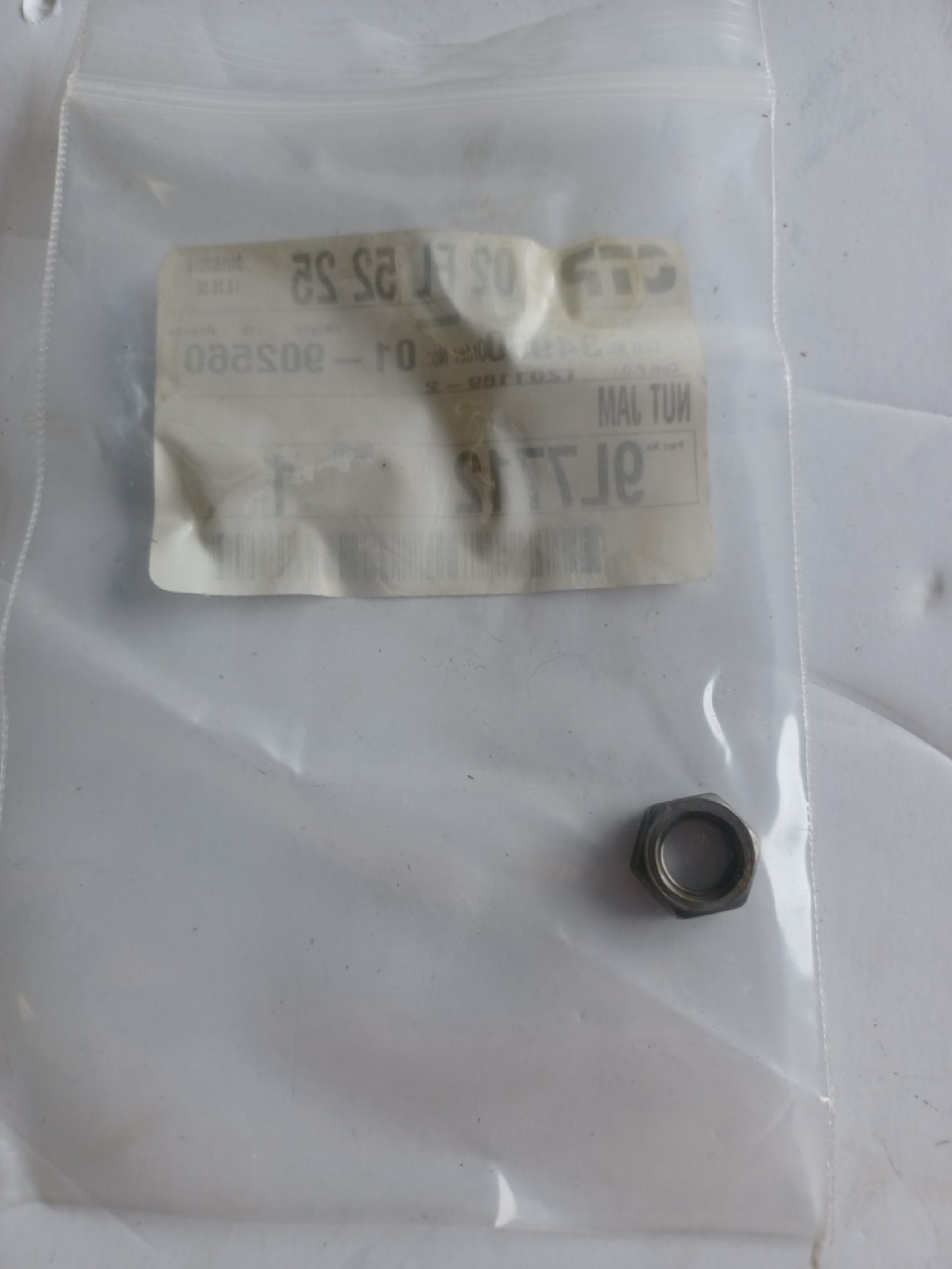 9L7712 Nut Jam for CATERPILLAR