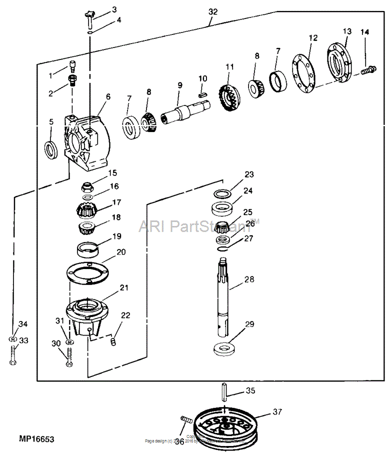 N109917 Shim for JOHN DEERE