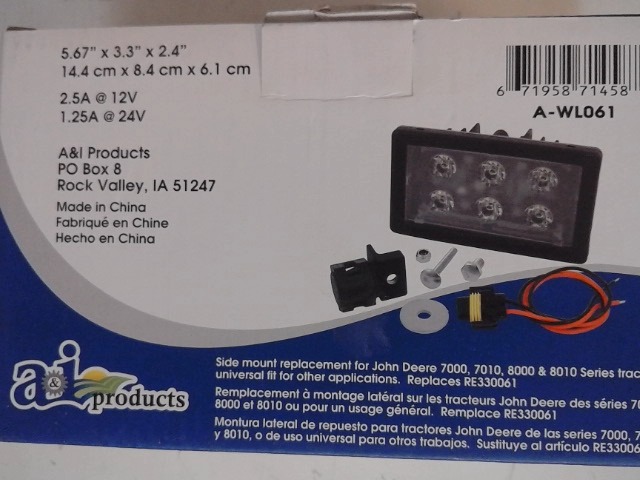 A-WL061 Light for JOHN DEERE
