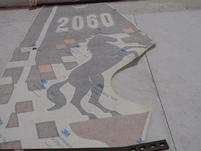 420-35649 Decal for GEHL MANITOU