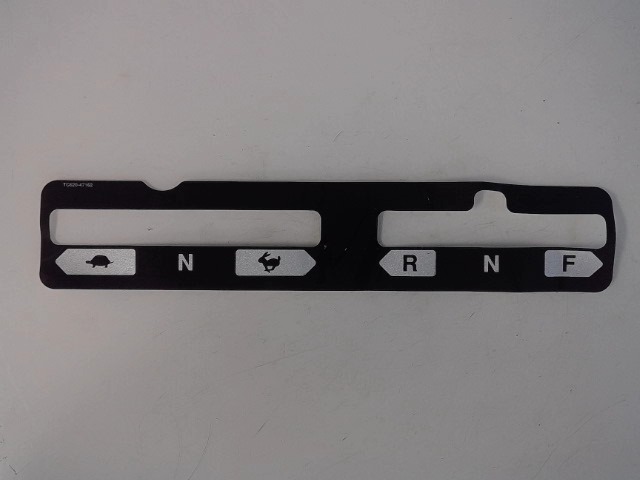 TC620-47160 Shift Label for KUBOTA