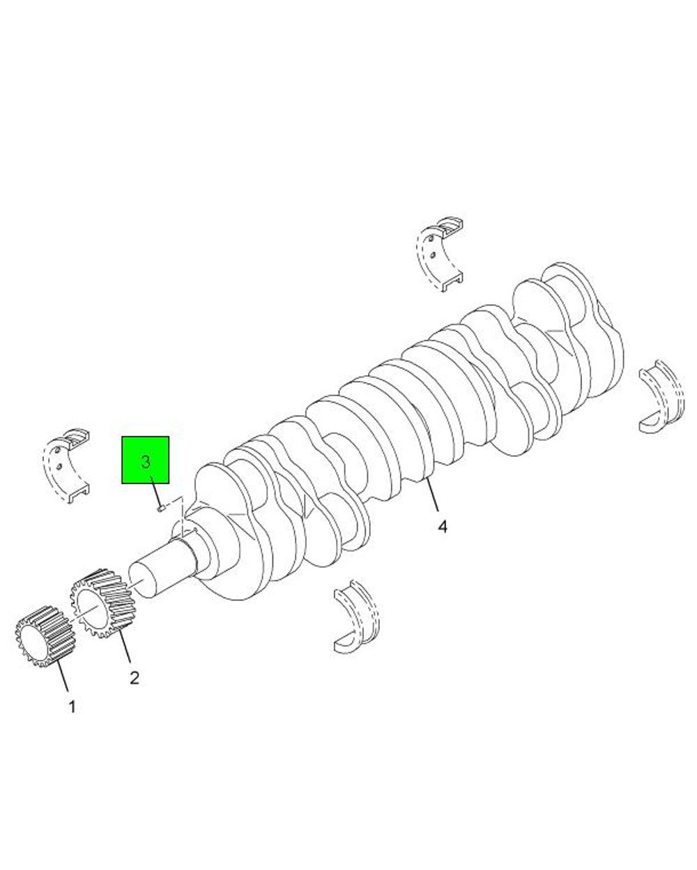 17135R1 Pin for NAVISTAR