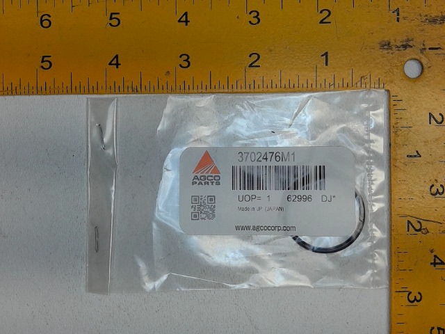 3702476M1 O Ring for AGCO