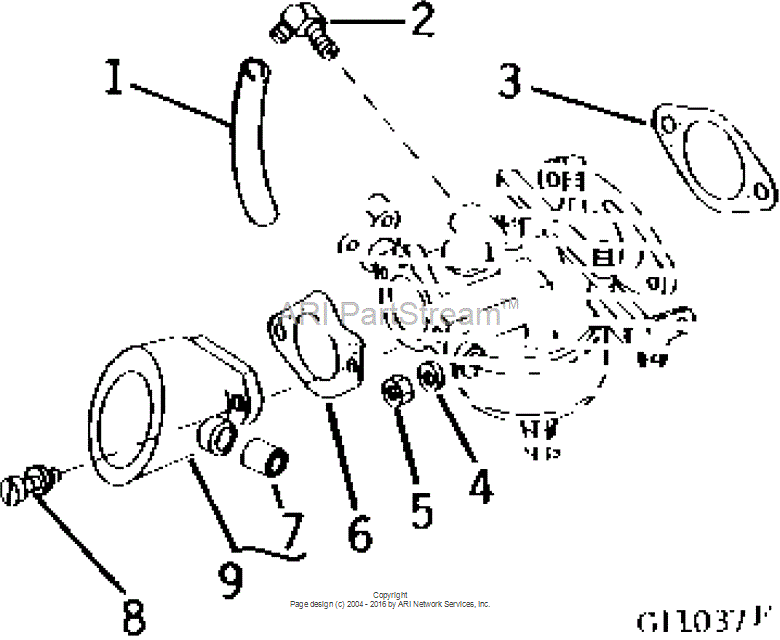 HE141-0281 Gskt for JOHN DEERE
