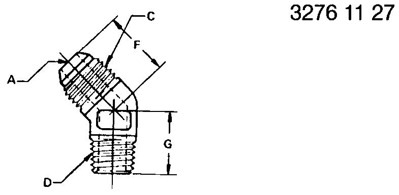 X24VTX-S Elbow for JOHN DEERE