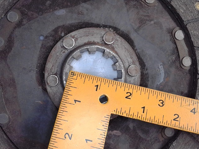 A51840 CASE Clutch Disc, 4 Pad