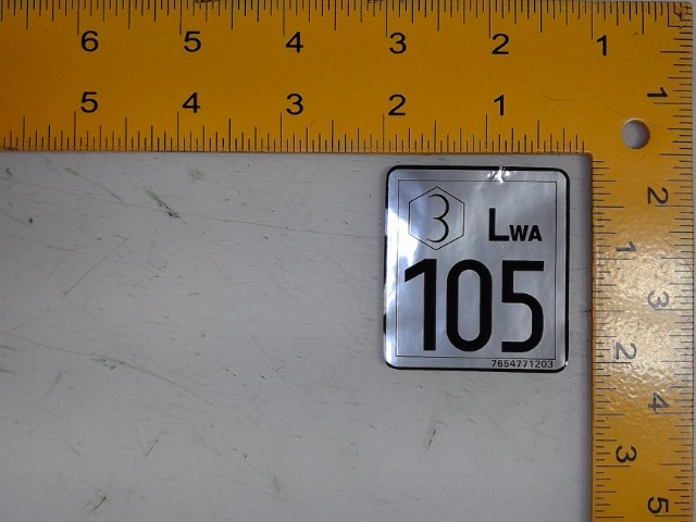 76547-71203 Label for KUBOTA