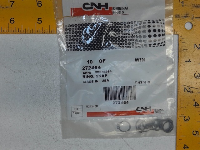 272464 Snap Ring for CASE NEW HOLLAND